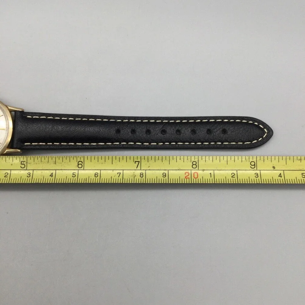 Vintage Girard-Perregaux Gyromatic Mens Watch 33mm 10K Gold Filled Automatic